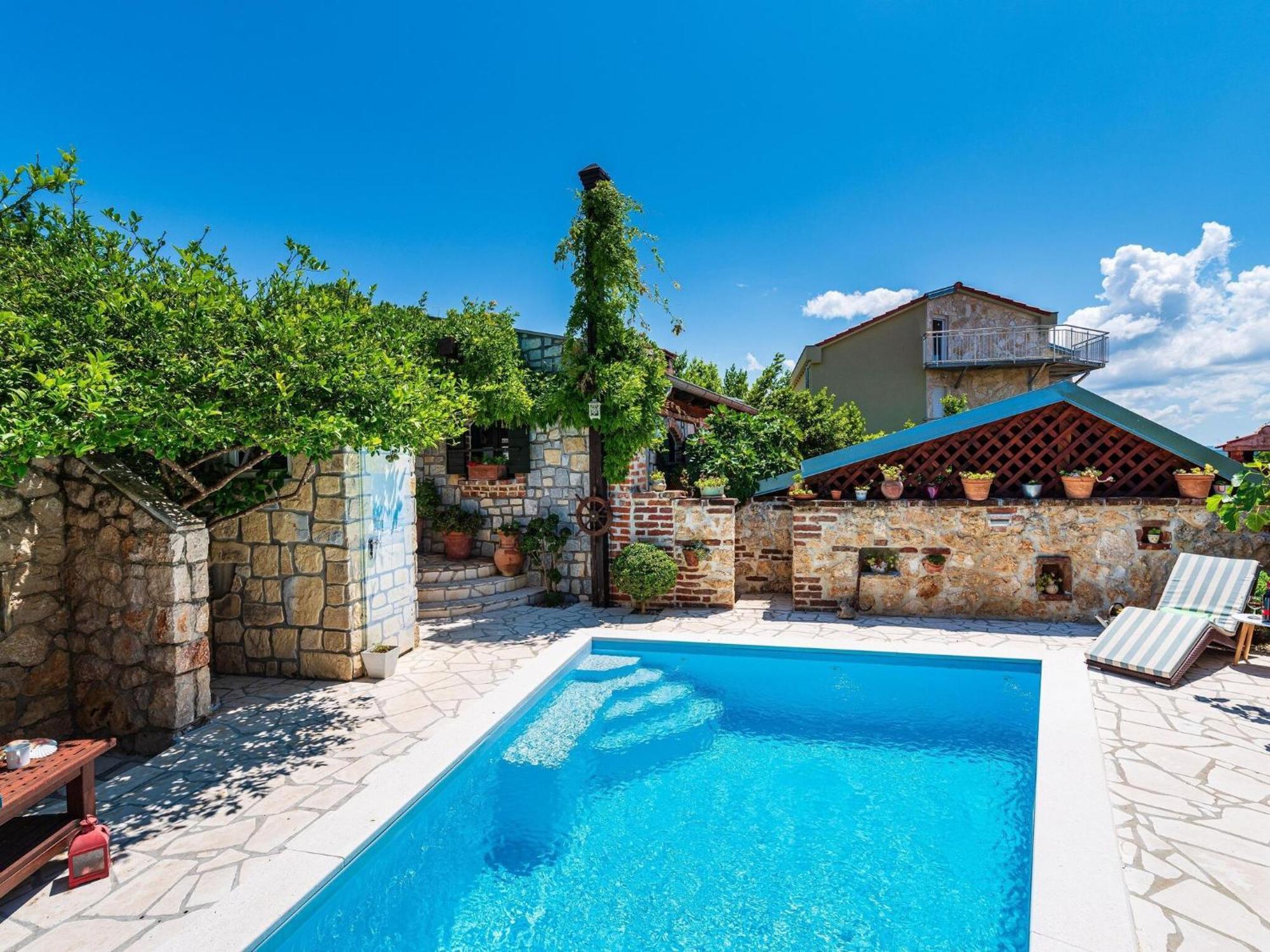 Beautiful Holiday Home With Private Pool, Nice Garden With Relax Area, Taverne Maslenica Exterior foto